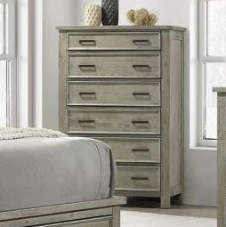 Juego de Muebles de Dormitorio Gris Lavado con Cabecero con Rejillas, Cama con Almacenamiento y Complementos a Juego - Product Image 3