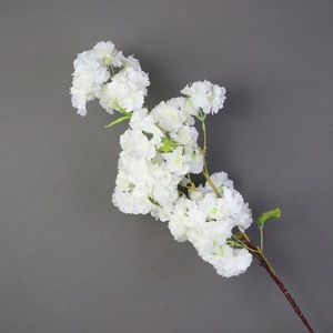Rami di Fiori di Ciliegio Giapponesi Fatti a Mano in Seta Bianca e Rosa, Economici all'Ingrosso, per la Festa della Mamma e Decorazioni per la Casa - Product Image 2