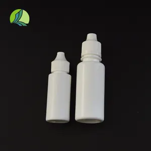 Produttore 30ml 60ml di plastica PE gocciolatoio medicinale collirio liquido farmaceutico Dropper tappo a vite