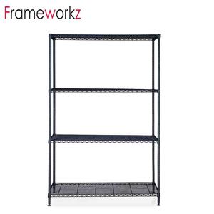 מטרו סטנדרטי כבד החובה מסחרי כרום חוט מדפי יחידה 4 שכבות מטבח נירוסטה מדפי תיל - Product Image 1