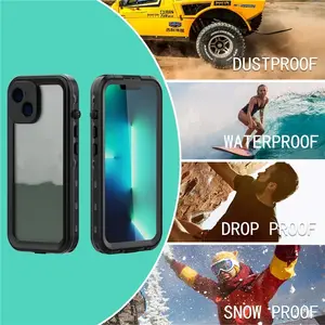 2024 Top Selling Products Redpepper Waterproof Phone Case For Iphone 15, Dots Design Anti-Shock 360 Phone Covers