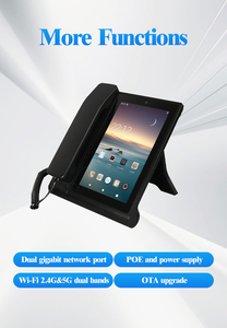 4G Volte LTE HD Appel vidéo 8 pouces Écran tactile Split Design <span class=keywords><strong>Combiné</strong></span> magnétique Tablette WiFi SIM Téléphone de bureau Téléphone <span class=keywords><strong>sans</strong></span> <span class=keywords><strong>fil</strong></span> fixe - Product Image 4