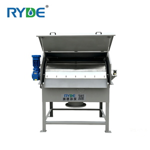 Filtre à tambour <span class=keywords><strong>rotatif</strong></span> externe pour <span class=keywords><strong>eaux</strong></span> <span class=keywords><strong>usées</strong></span>, <span class=keywords><strong>tamis</strong></span> à fils en coin, contrôle PLC, fonctionnement automatique, acier inoxydable, garantie 1 an - Product Image 1
