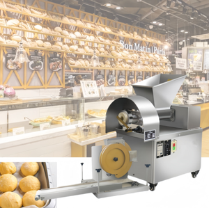 Industrial Motorized Automatic Pizza Bread Cookie Small Cutter <b>Ball</b> Maker <b>Machine</b> Rounder Pasta Dough Divider Food Grade - Product Image 1