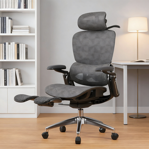 Silla de Oficina de Nuevo Estilo para Mayor Comodidad al Sentarse por Tiempo Prolongado, Silla Ergonómica para el Hogar y la Oficina, Silla de Juego Ajustable - Product Image 5