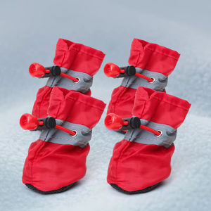 Bottes de pluie pour chien en gros avec semelle souple, respirantes, imperméables et réfléchissantes - Product Image 4