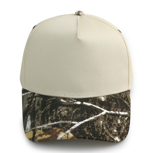 HBA54 Hoge Kwaliteit Lege <span class=keywords><strong>Camo</strong></span> Stijl 5-Panel Pet Aanpasbaar Ontwerp Patroon Logo Baseball Cap - Product Image 2