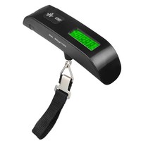 Balance à bagages numérique 50kg Portable LCD Display Balance électronique Balance de poids Valise de voyage Sac suspendu Balance Steelyard