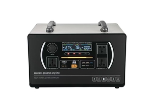 Portable Power Station Outdoor Big Size High Capacity 2000W 3000W Lifepo4 Lithium Cell <b>Camping</b> Solar Wireless Charging - Product Image 2