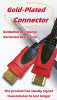Kabel Video Audio 3D 4k hdmi ke hdmi 120Hz 2K 60Hz 1080P Kecepatan Tinggi 9m/10m/13.5m/15m/18m/20m Laris untuk HDTV