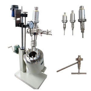 Réacteur d'hydrogénation agité de laboratoire bibo 1L-5L, cuve de réaction en acier inoxydable SS304/316, matériau titane, récipient de chauffage moteur - Product Image 2