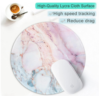 Tapis de Souris et Clavier Personnalisé en Marbre, Grand Tapis de Bureau Décoratif pour Ordinateur Portable