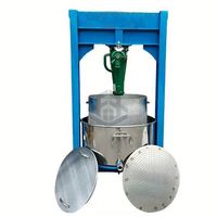 Hete verkoop multifunctionele oliepersmachine, cassave-residu ontwateringsfilterpers voor fruit- en groentesap maken