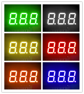 Houkem-8031-ASG 0.8 "bảy đoạn hiển thị 3 chữ số <span class=keywords><strong>LED</strong></span> 7 đoạn hiển thị 0.8 inch màu xanh lá cây - Product Image 6