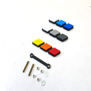 ABS รถตกแต่งรูปลอก3สีรถย่างสัญลักษณ์ป้ายสติกเกอร์ Fit สำหรับ <span class=keywords><strong>Toyota</strong></span> Tacoma - Product Image 4