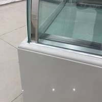 Professionell Kommerziell |   Energiesparend |   Glastür-Kuchenvitrine Glas-Bäckerei-Donut-Ausstellungsschrank Kühlvitrine |   Premium...