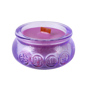 Scented Candle Round Treasure Bowl Ingot Shape Chinese New Year Decor Fresh Air Diffuser Ornament - Product Image 5