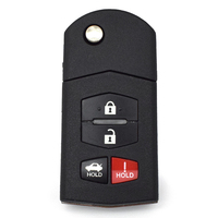 Carcasa de Repuesto OEM para Llave de Coche con Control Remoto Plegable, Estuche para Llaves
