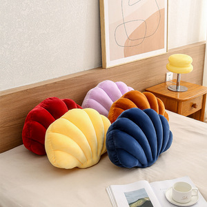 Cojín de Peluche Creativo con Forma de Concha Marina para Coche, Sofá, Decoración de Oficina, Almohada para Cama, Decoración de Ventana - Product Image 4