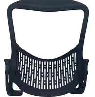Chaise de bureau moderne et durable en plastique, dossier moyen en maille PP, pièce de rechange en promotion pour personnalisation