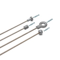 Kit de suspension d'image personnalisé de haute qualité Système de câble métallique en acier inoxydable Colliers de serrage ajustables en plastique PVC laiton cuivre