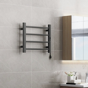 Sèche-serviettes électrique mural BODE, support chauffant en acier pour salle de bain - Product Image 6
