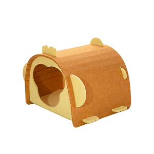 Cueva para Gatos Moderna y Sostenible, Absorbente de Sonido, de Fieltro, Plegable, Cerrada, con Diseño Impreso y Túnel de Juego Interior Acogedor - Product Image 6