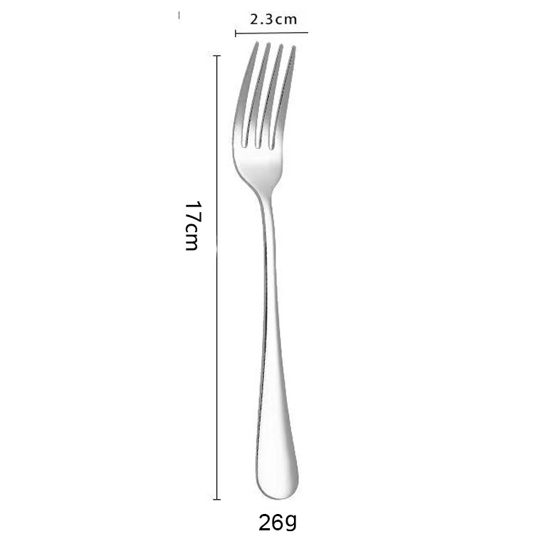 Fourchette à thé en argent