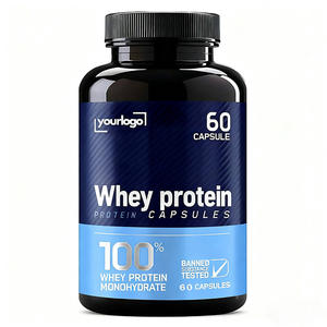 Suplemento sanitario Creatina monohidrato Mass Gainer <span class=keywords><strong>Pre</strong></span> entrenamiento Construir músculo Ganar peso Gimnasio Whey Protein Cápsulas de creatina - Product Image 1