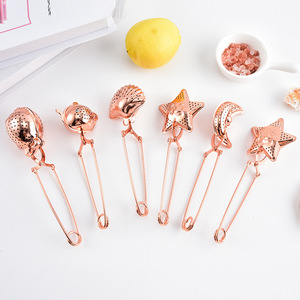 Accessoires à thé Infuseur à thé couleur argent Infuseur à thé en vrac en acier inoxydable Passoire à thé Infuseur - Product Image 3