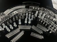 Cuvettes de réaction Bioelab (matériau PS), 100 pièces, pour analyseurs biochimiques AS160/AS200/AS280/AS300/AS380/ES480