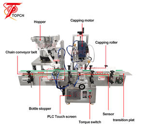 स्वचालित डेस्कटॉप तरल चॉकलेट क्रीम लोशन काली मिर्च की चटनी पिस्टन पंप भरने कैपिंग लेबलिंग मशीन लाइन के साथ थरथानेवाला - Product Image 4