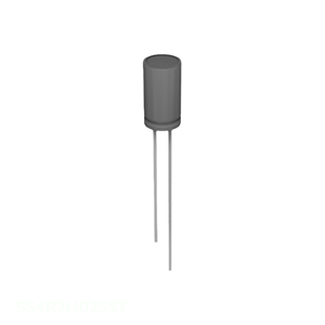 ตัวเก็บประจุ UF 4.7 uF แบบเรเดียล th 4.7 uF 20% ผ่านรู SS4R7M025ST คาปาซิเตอร์ - Product Image 1