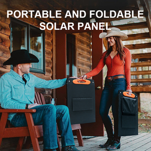 <b>Portable</b> Power Station <b>Solar</b> Kit Foldable 100w/120w/200w/400w Photovoltaic with Energy Storage for Outdoor Use - Product Image 6