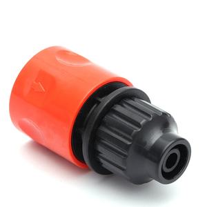 Convertidor de agua de acoplamiento rápido de plástico, manguera rápida, conector impermeable, Conector de manguera de riego para jardín 3/8 para invernadero de parque - Product Image 2