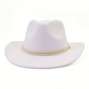 Sombrero de Vaquero Unisex Nuevo 2024 con Cordón de Gamuza, Sombreros de Vaquero de Alta Calidad al por Mayor - Product Image 2
