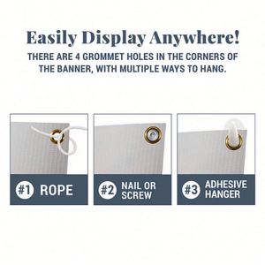 Pancarta de Graduación Personalizada a Todo Color, Impresión Digital, Publicidad Exterior, Pancarta de Vinilo PVC, Letrero para Jardín - Product Image 3