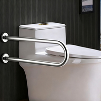 Main courante de piscine en acier inoxydable résistant à la rouille, nickel brossé, antidérapante, en forme de U, pour quai, embarquement, jacuzzi