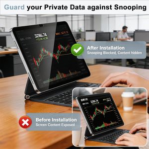 อุปกรณ์ป้องกันหน้าจอเพื่อความเป็นส่วนตัวกระจกนิรภัยป้องกันคนแอบมองสำหรับไอแพดโปร11นิ้ว (M4/M5) อุปกรณ์ป้องกันหน้าจอเพื่อความเป็นส่วนตัวรองรับ <span class=keywords><strong>Apple</strong></span> <span class=keywords><strong>Pencil</strong></span> - Product Image 3