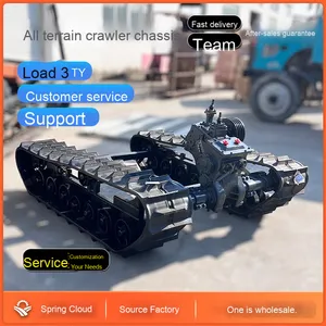 Promotion : Nouveau Tracteur Agricole Compact sur Chenilles Cy-21 de 3 Tonnes, Grue de Construction à Chenilles en Caoutchouc pour Exploitation Agricole - Product Image 3