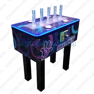 Machine de jeu de carnaval à monnayeur pour 2 joueurs : Attrapez le bâton lumineux, défi visuel et tactile de réaction - Product Image 6
