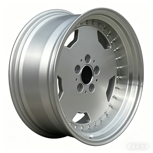 Cerchi in Lega di Alluminio Leggeri da 18 Pollici con Bordi Lavorati 5x112 per Mercedes, Nuovi in Nero/Grigio Canna di Fucile - Product Image 4
