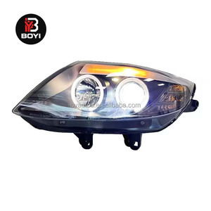 Faro per <span class=keywords><strong>BMW</strong></span> <span class=keywords><strong>Z4</strong></span> <span class=keywords><strong>E85</strong></span> E86 2003-2008, Accessori Auto, Luce Diurna a LED con Occhio d'Angelo, Plug and Play - Product Image 2