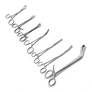 Pinces chirurgicales Verbrugge Lorna Vulsellum pour maintien osseux, 7 pièces, porte-aiguille, fixation de plaques orthopédiques, chirurgicales - Product Image 1
