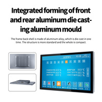Panel PC Industri Hmi 15.6" All-in-one Open Frame dengan Prosesor Intel Celeron J1900 Sistem Operasi Windows 10/Linux untuk Input
