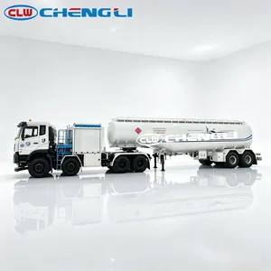 Camion-citerne d'aviation civile Dongfeng 60CBM, camion-citerne de ravitaillement d'avions, citerne à carburant pour le transport de carburant aéroportuaire - Product Image 4