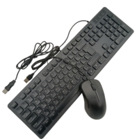 Clavier et souris de jeu arabe filaire USB Combo ABS avec logo personnalisable Petites quantités prises en charge