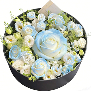 Exquisita Caja <span class=keywords><strong>de</strong></span> Regalo Redonda <span class=keywords><strong>de</strong></span> Chocolate <span class=keywords><strong>con</strong></span> <span class=keywords><strong>Flores</strong></span>, Caja Rígida Romántica <span class=keywords><strong>para</strong></span> el Día <span class=keywords><strong>de</strong></span> la Madre <span class=keywords><strong>con</strong></span> Laminado Mate, Etiqueta Personalizable - Product Image 2