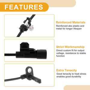 Sensor de Velocidad de Rueda ABS Trasero Izquierdo/Derecho Premium para Chevrolet Cruze (2015-2019) / Buick Verano (2016-2019) / Chevrolet 39002173 - Product Image 3