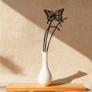 Décorations de jardin personnalisables : miniatures vertes rectangulaires pour l'extérieur, à installer dans votre jardin, avec découpe laser - Product Image 1